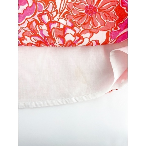 Lilly Pulitzer Floral Dress Size 8 Sleeveless - Picture 8 of 9